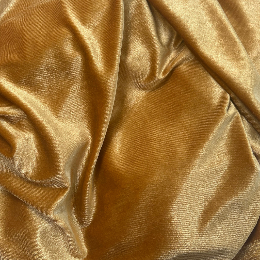 Gold Velvet Star Garland
