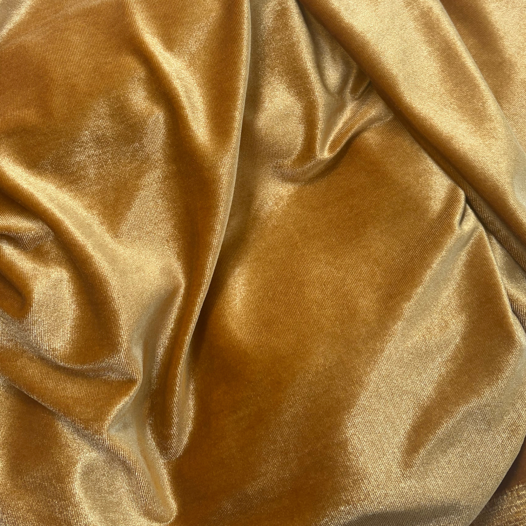 Gold Velvet Star Garland