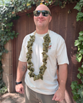 Ti Leaf Crochet Lei