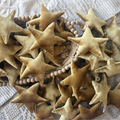 Gold Velvet Star Garland